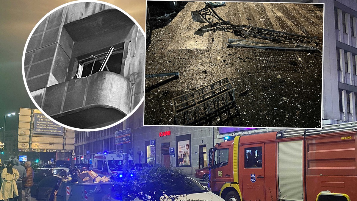 "PROZORI PORAZBIJANI DO PETOG SPRATA" Šta se to noćas dogodilo u Kosovskoj ulici: Komšije kažu da je ličilo na BOMBARDOVANJE