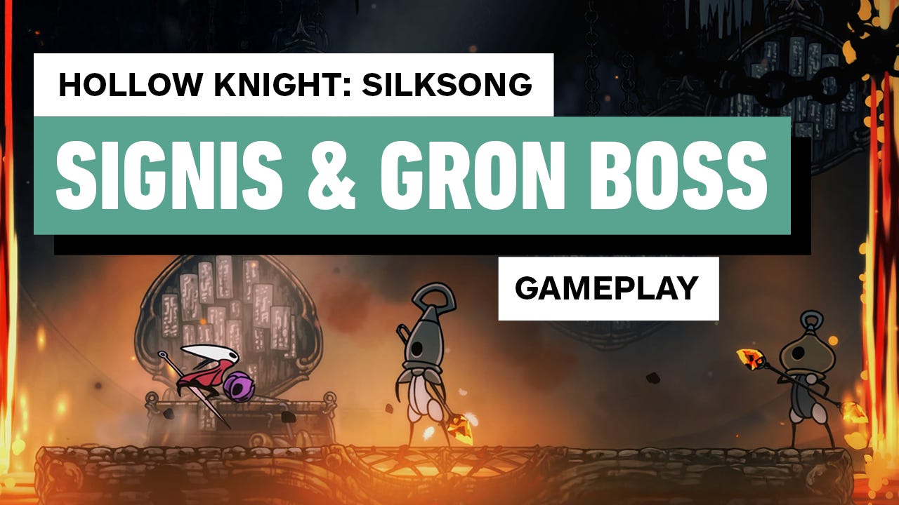 Hollow Knight: Silksong Boss Fight - Forebrothers Signis & Gron (Deep Docks)