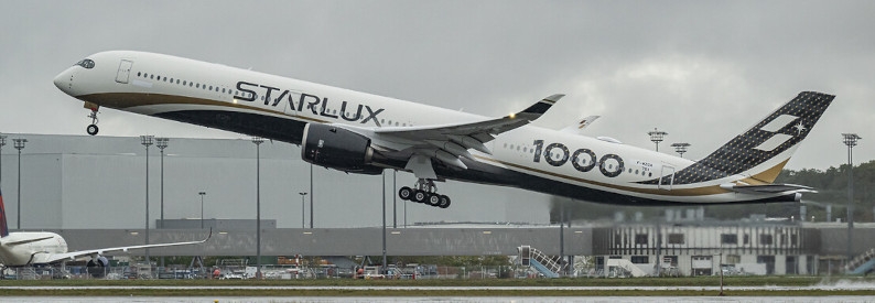 Starlux Airlines schedules A350-1000 debut for mid-1Q26