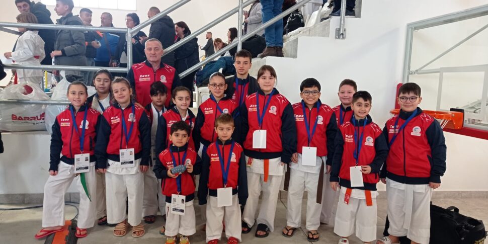 Winter Karate Cup Calabria, third place for the ASD Tropheum of master Antonio La Torre
