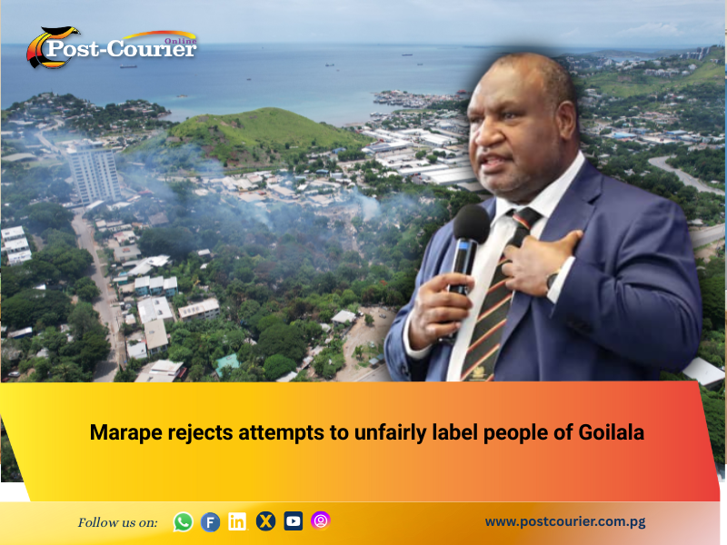 Marape rejects attempts to unfairly label people of Goilala