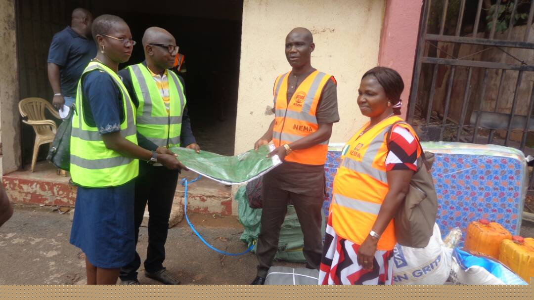 Flood Disaster: NEMA Donates Relief Materials to Enugu Government