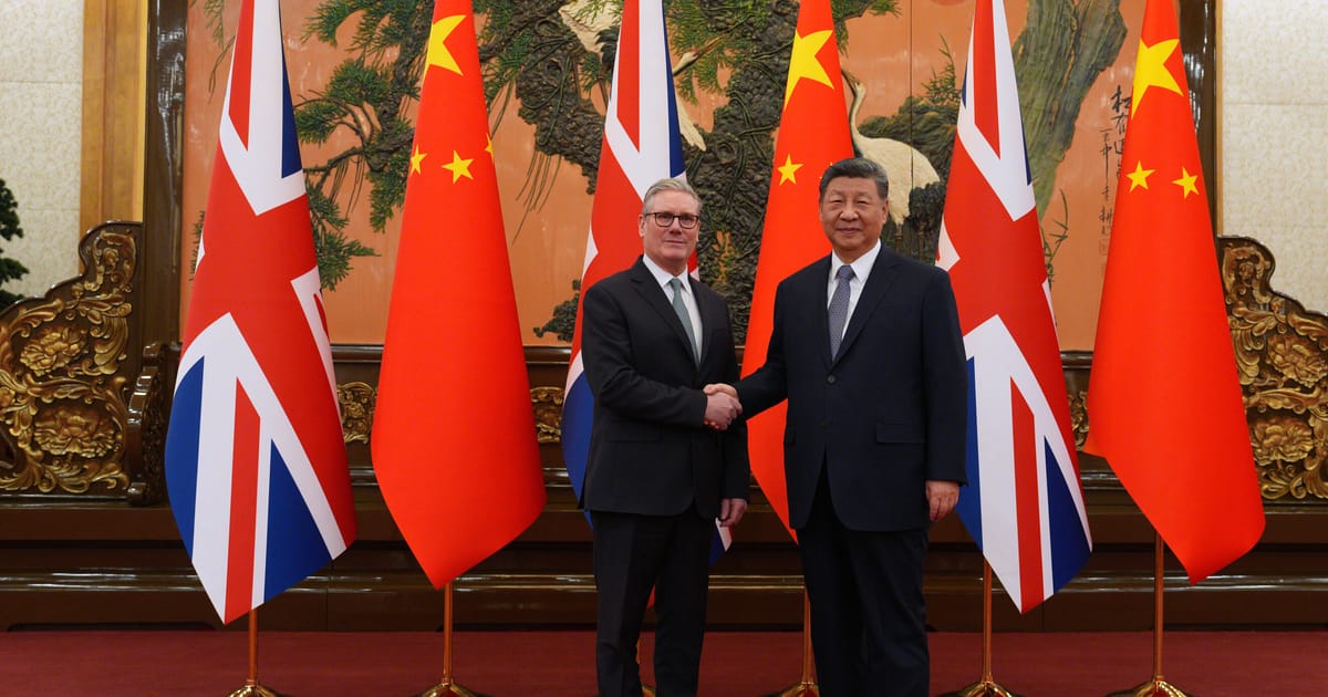 Keir Starmer’s softly-softly approach ushers in new era of UK-China trade relations
