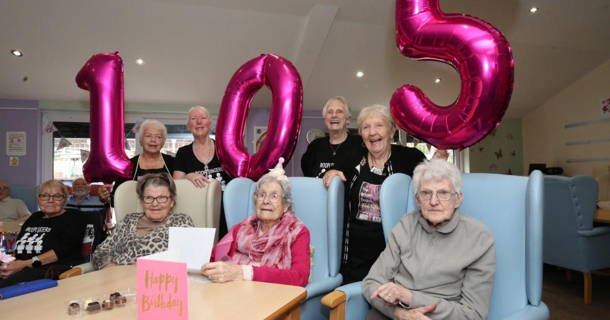 Incredible Greenock woman who still lives in her own home celebrates 105th birthday