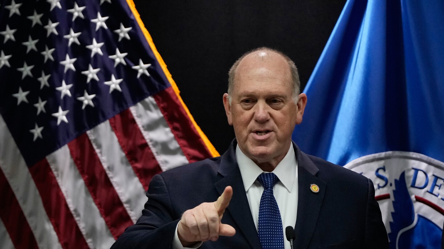 Tom Homan Says Goal Is ‘Drawdown' of Operations in Minnesota
