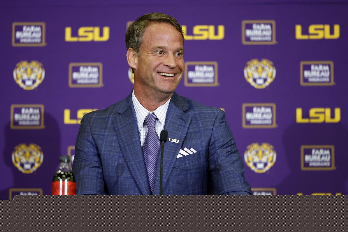 LSU Coach Lane Kiffin Says Son Encouraged Him to Ditch Social Media