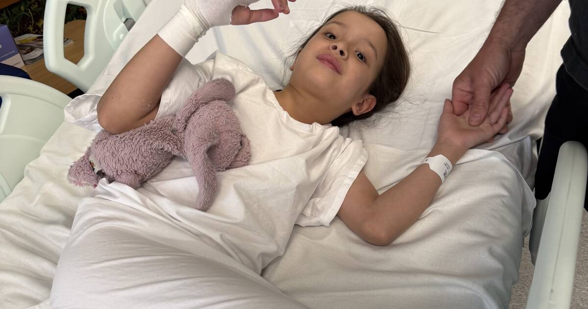 Esther's brave battle: Seven-year-old's two liver transplants