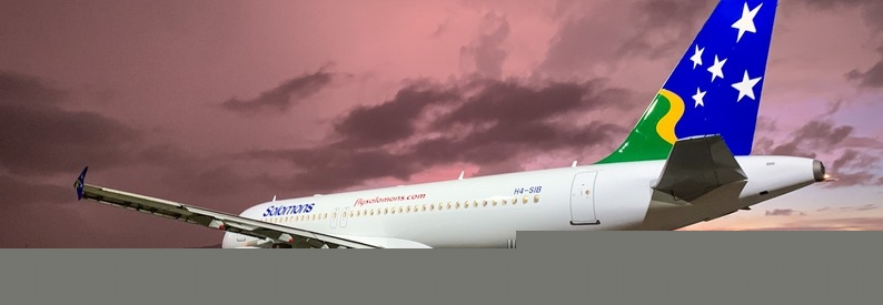 Solomon Airlines wet leases an A319-100