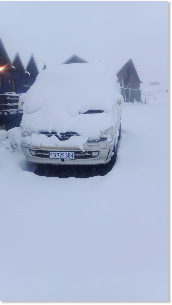 BEST OF THE WEB: Rare snowfall blankets large parts of South Africa as cold front disrupts daily life - 300,000 properties without power