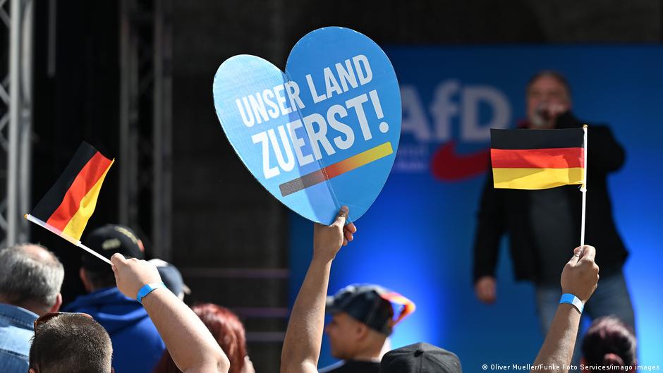 Germany state elections: AfD makes gains, Greens fall behind