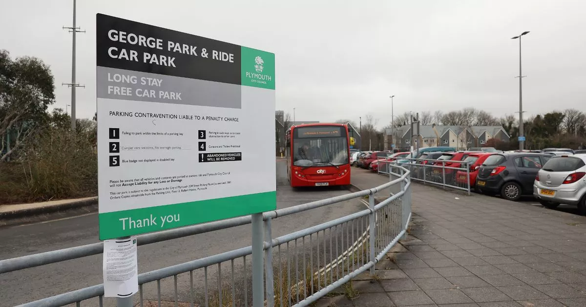 Major changes could come into force at Plymouth's George Park and Ride