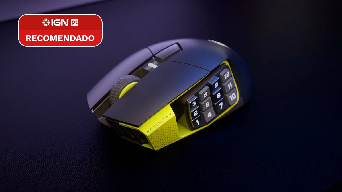 Análise do Corsair Scimitar Elite Wireless SE - A barra de habilidades debaixo do polegar