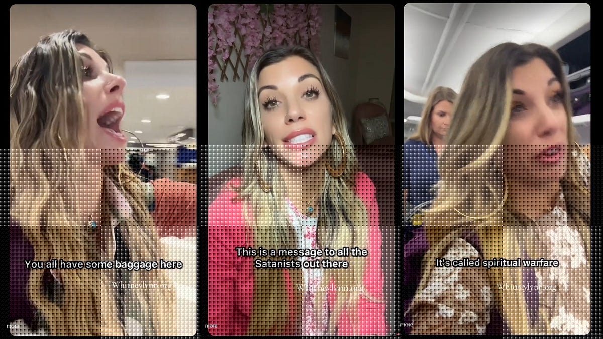 Annoying Florida Woman Preaches On Airliners, Gets Kicked Off, Seeks Martyrdom Or TV Gig
