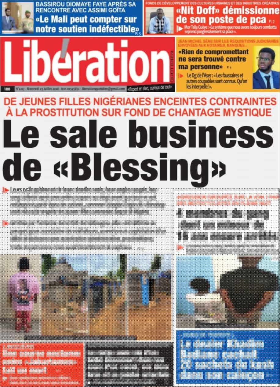 Découvrez les Unes des journaux sénégalais du mercredi 29 juillet 2026