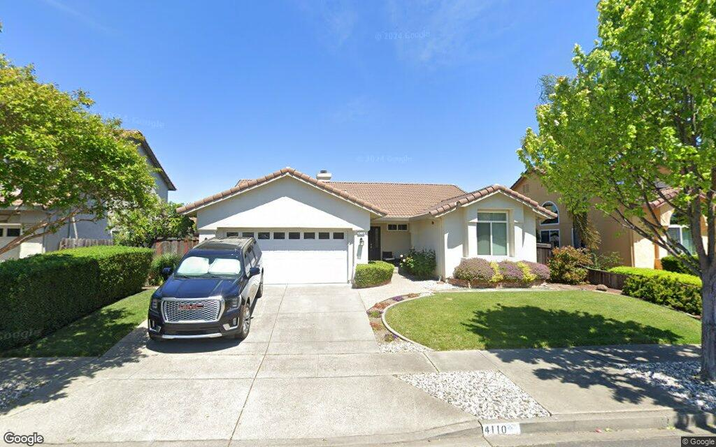 Sale closed in Napa: $1.15 million for a 3-bedroom house