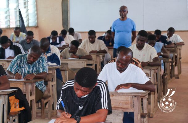 Southern Sector Referees Undergo Written Test in Koforidua
