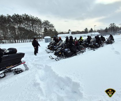 OPP Conducting Motorized Snow Vehicle Training Into February