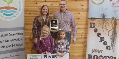Reed Family Farm Named River Friendly Farm By Elkhart County SWCD
