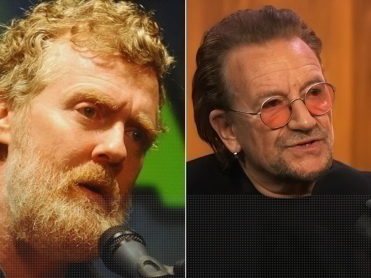 Bono shares heartfelt tribute to late friend Glen Hansard: “A choir of angels in one man”