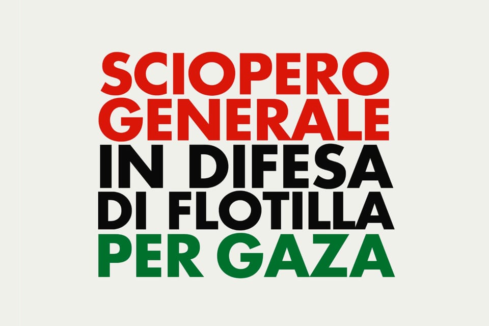 Oggi l'Italia si ferma per Gaza