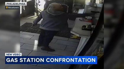 Man points gun at employee following argument at gas station in Philadelphia's Nicetown section