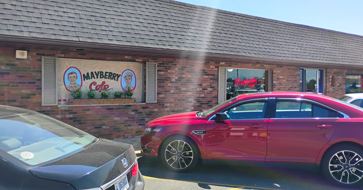 The Mouth-Watering Waffle At This Old-School Diner Is Worth The Drive From Anywhere In Indiana