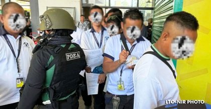 20 Dumaguete transport workers fail drug test