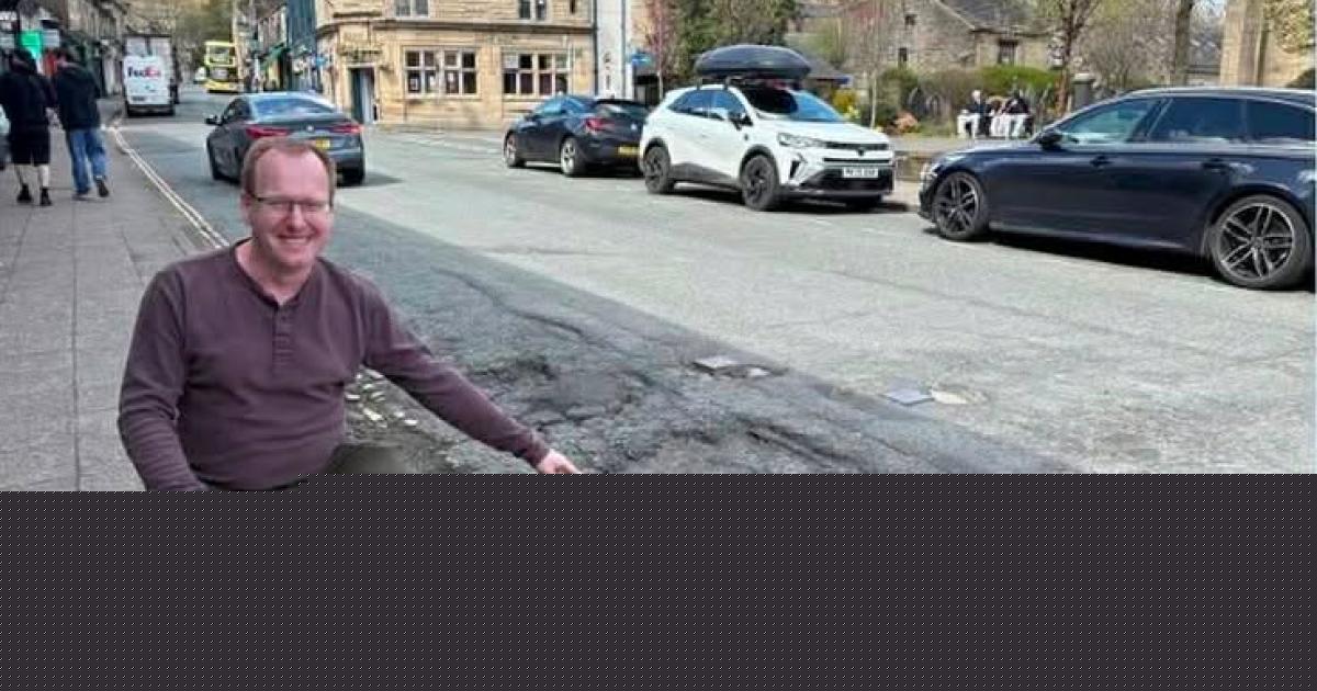 He started a Facebook page about Ramsbottom’s roads - and hundreds joined