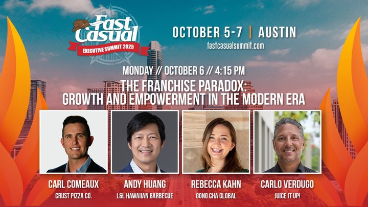 Gong cha, Crust Pizza leaders talk franchising in today's modern restaurant world