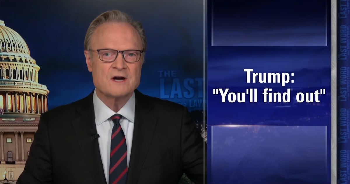 MS NOW Host Exposes How Trump Has Fully ‘Lost Control’