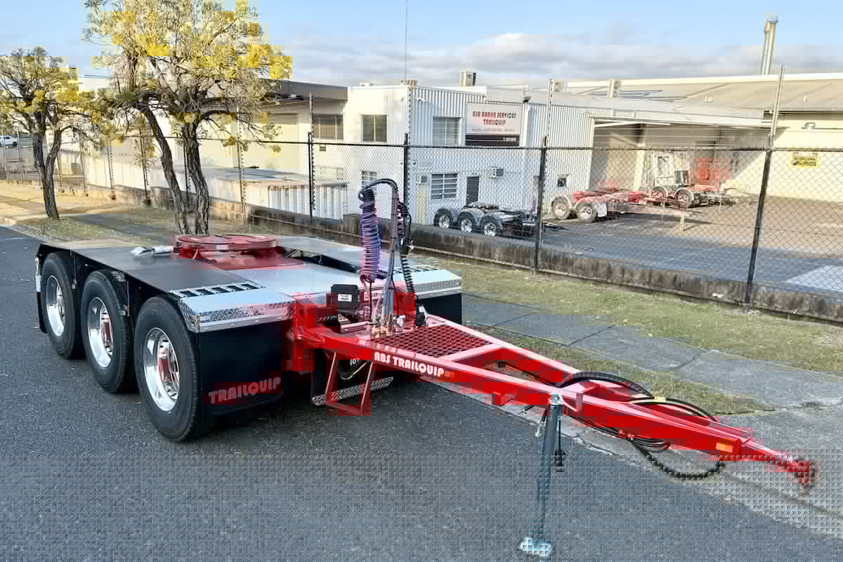 ABS Trailquip grain spec converter dollies ready for the upcoming harvest