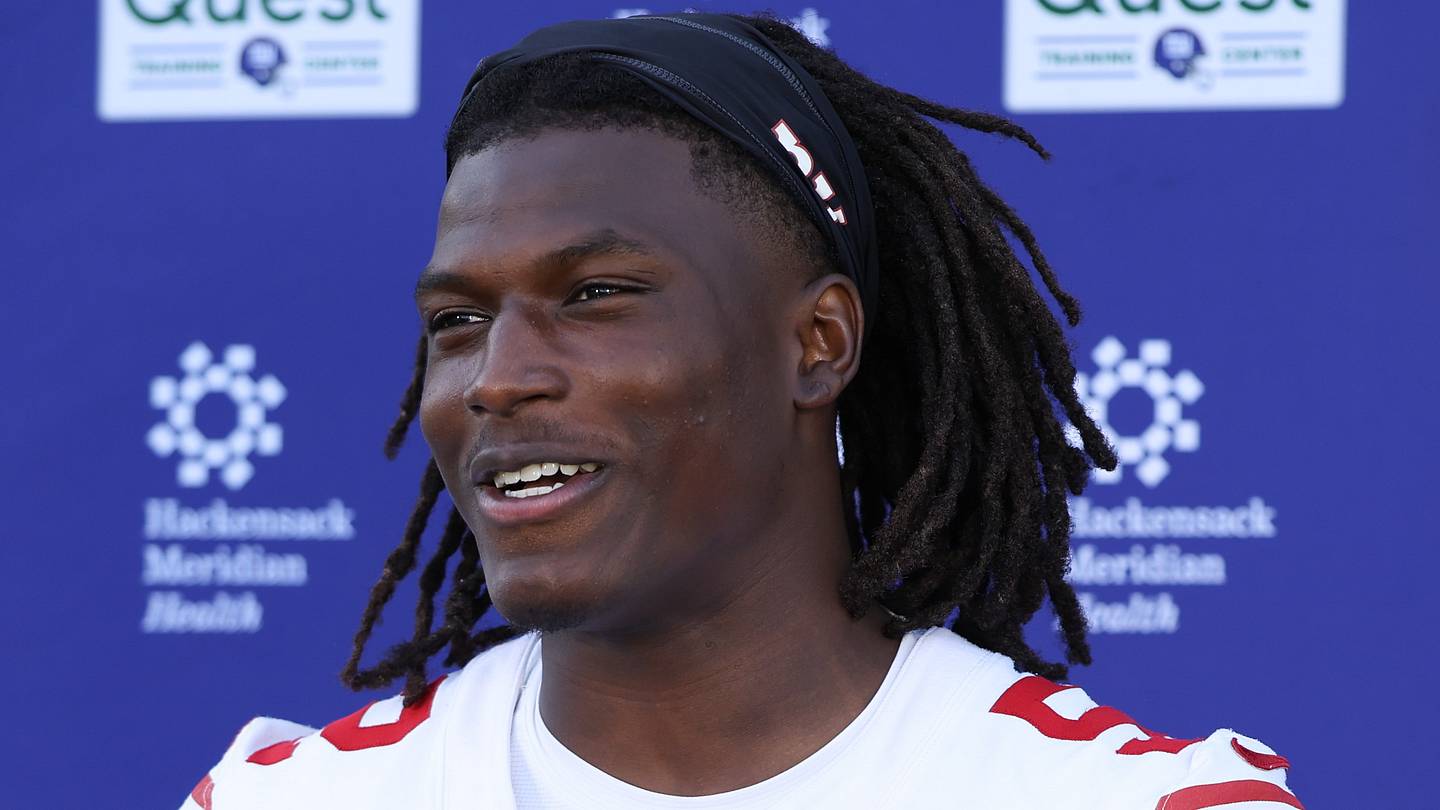 Giants rookie Arvell Reese is facing enormous expectations he's built to meet