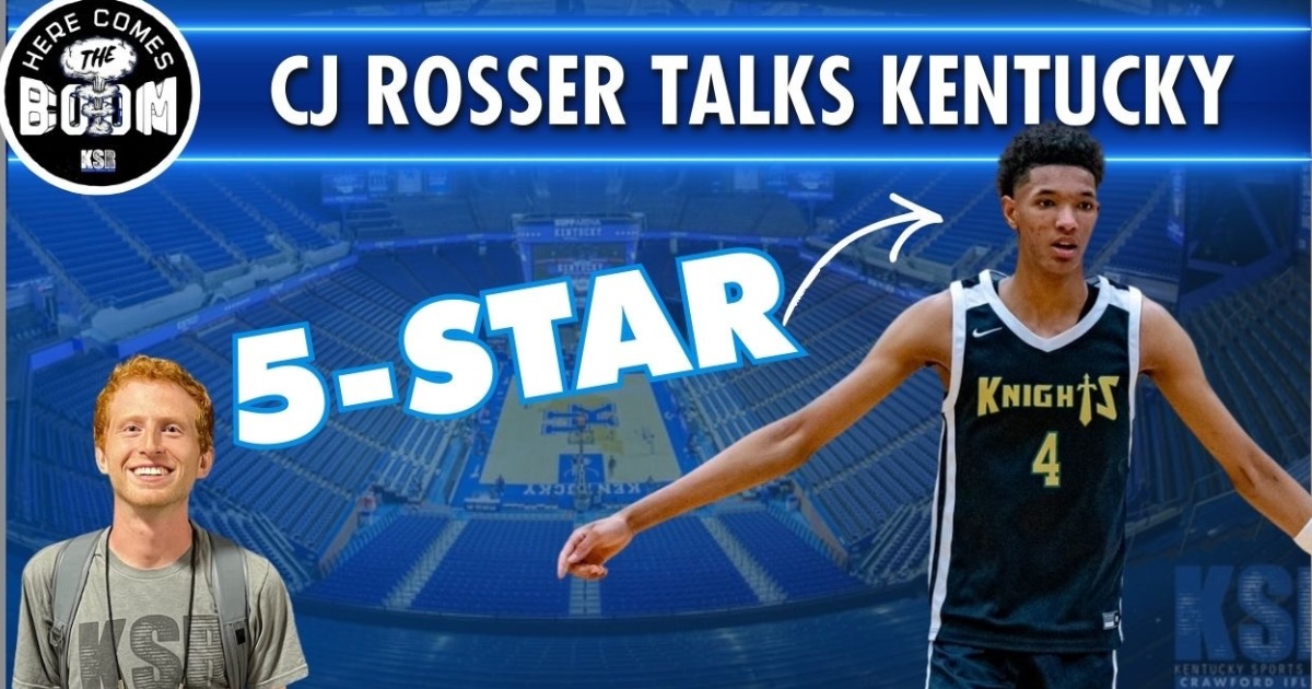 No. 1-Ranked Prospect C.J. Rosser Previews Upcoming Kentucky Visit on Here Comes the Boom