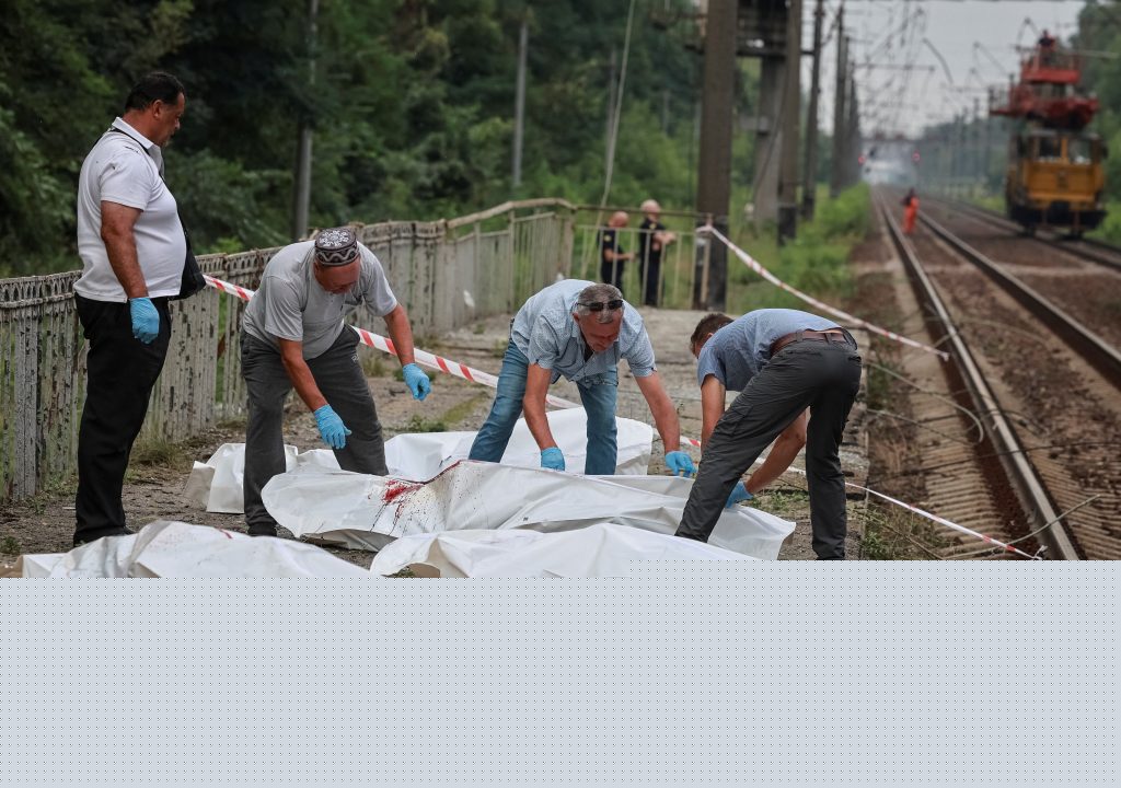 Russian Missiles Pound Kyiv, Killing at Least 17 People