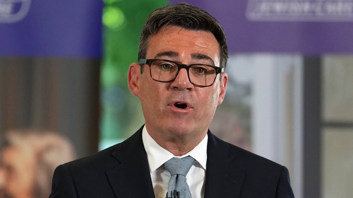 QUENTIN LETTS: Eyelashes Andy touched his chest to signal sincerity, adopted the intimate tone of a daytime TV presenter and peered through those Leslie Crowther spectacles like a living euphemism
