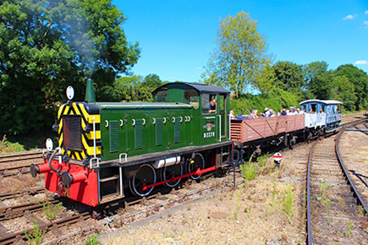 Diesel running days at Essex museum
