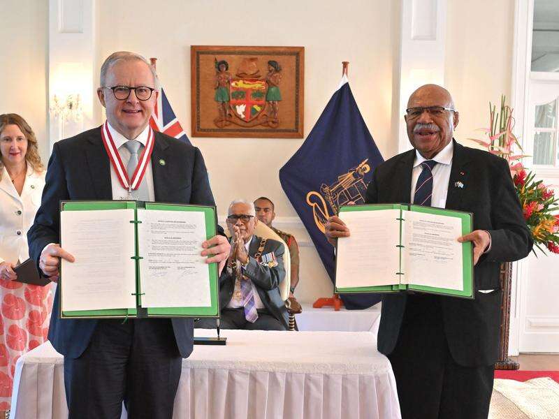 'Stronger together': Fiji pact brought to parliament
