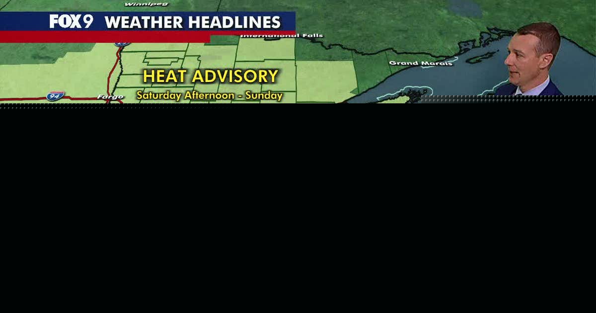 Minnesota weather: Hot and sticky Saturday with storm chances Sunday evening