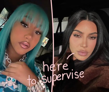 Kim Kardashian Crashes North West's Livestream -- & Calls Her Out For Asking Fans For Money!