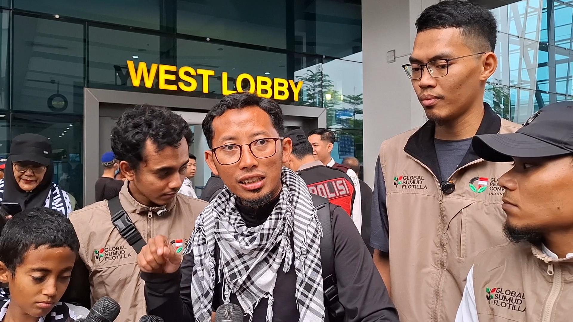 Husein Gaza Cerita Detik-detik Kapal Global Sumud Flotilla Dibajak Israel