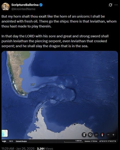 Leviathan Waking Up Near Virginia - But my horn shalt thou exalt like the horn of an unicorn