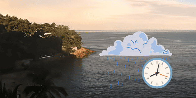 Esta es la probabilidad de lluvia para Puerto Vallarta este 28 de septiembre