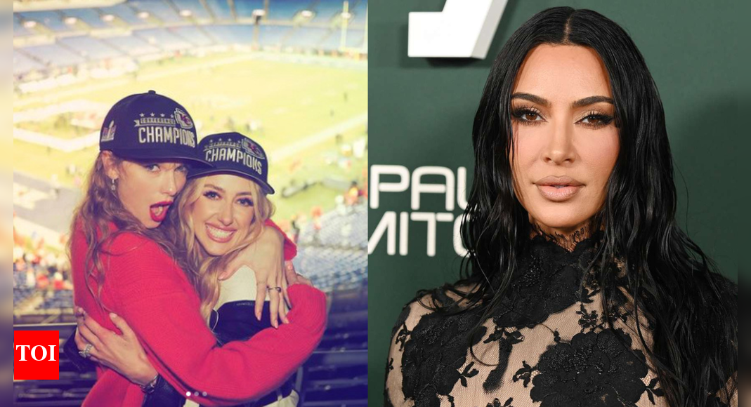 Taylor Swift fans think she called out Brittany Mahomes over Kim Kardashian's past