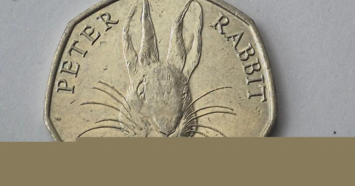 'Extremely rare' Peter Rabbit coin selling near Oldham