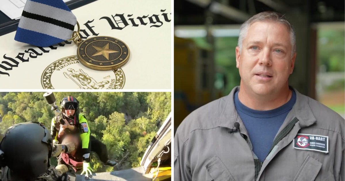 Chesterfield firefighter receives Bronze Star Medal for Hurricane Helene rescue mission