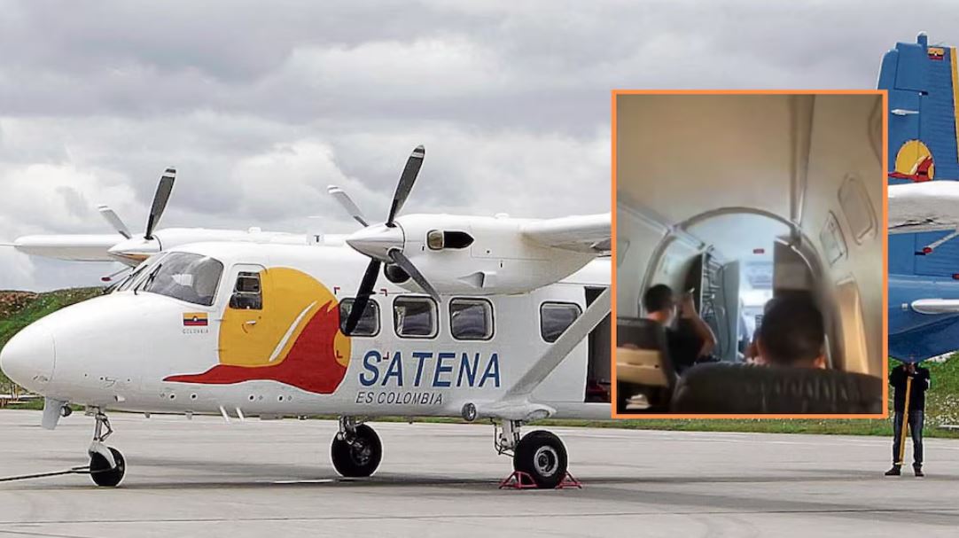 Revelaron los últimos minutos dentro del avión de Satena antes del siniestro en Colombia (Video)