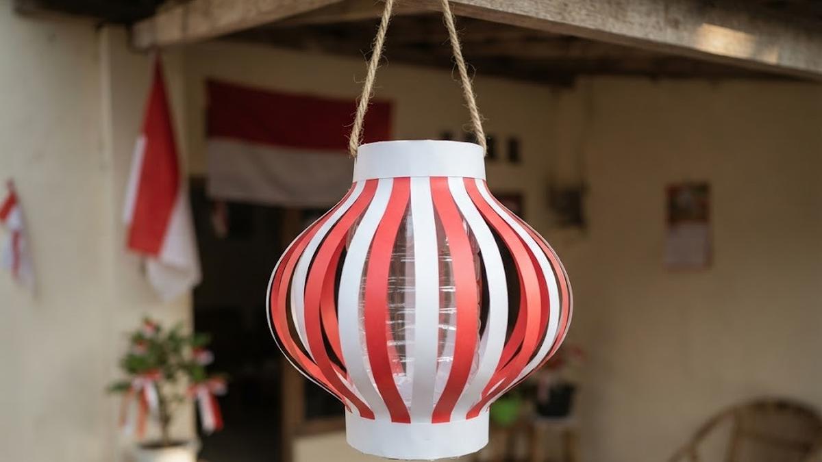 Cara Membuat Lampion Merah Putih dari Botol Plastik, Dekorasi 17 Agustus yang Kreatif dan Hemat