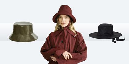 The Chicest Rain Hats That Have You Covered from Drizzle to Downpour