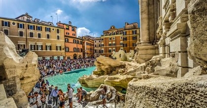Prefeitura de Roma confirma taxa para turistas chegarem perto da Fontana di Trevi