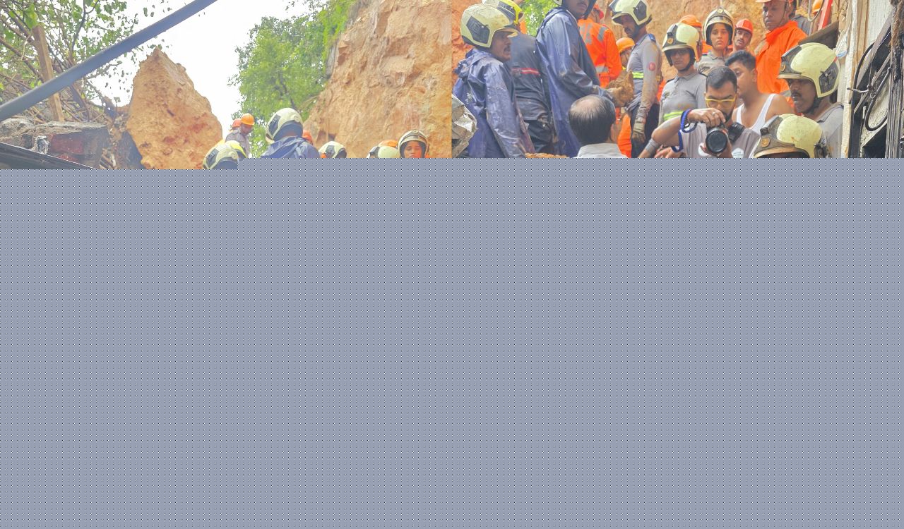 Ghatkopar landslide: Two dead, three to four feared trapped in Mumbai chawl
